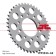 The rear star, driven, JTR1334 for a steel motorcycle, chain 530, 42 teeth
