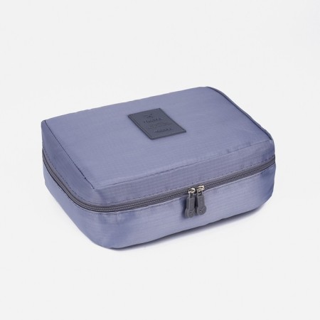 Lightning cosmetic bag, gray color