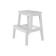 Stol-Stubreinka, white 430x390x500, array of birch
