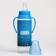 A bottle for feeding "Water for the baby", a classic throat, 250 ml., Cylinder, with handles