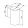 Maunfeld Lee Wall (Sensor) 39, designer, 1000 m3/h, 4 speeds, 38 cm, black
