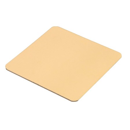 The substrate is reinforced, square, gold - coffee, 20 x 20 cm, 3.2 mm-1
