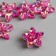 Decor for creativity Plastic "Flower-Piliary" Crystal 1.8x1.8 cm