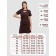 Women's dress "Three hearts", size 52, brown color