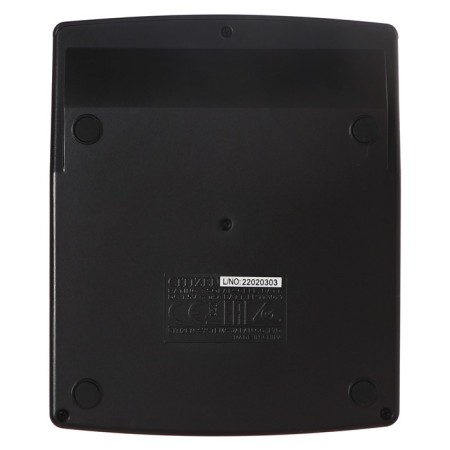 CITIZEN CITIZEN CAPEL CALCAL "SDC-805NR", 8-bit, 105 x 120 x 21 mm, double power, compact, black-7