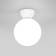 Ceiling Lamp EUROSVET Bubble 30197/1, E14, 1x40W, 180x180x240 mm, white color