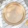Circle form for baking and baking of heat -resistant glass Grill Borcam, D = 32 cm