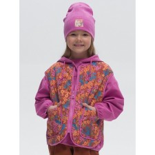 Vest for girls, height 110 cm, chocolate color