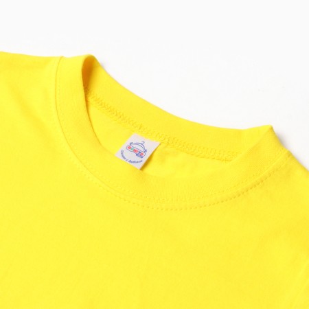 T -shirt for nursery, yellow color, height 122-1