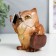 Souvenir Polystone Lac “Eagle -Businessman” 9,5x6x8.8 cm