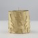 New Year's candle "New Year" 6.5x7, golden