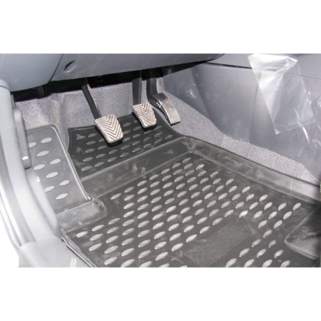 Rugs in the cabin Kia Soul 2008-2016, 4 pcs. (polyurethane)-4