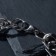 Bracelet male "steel" chain, color silver, 21 cm