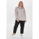 Female shirt, size 68, gray color