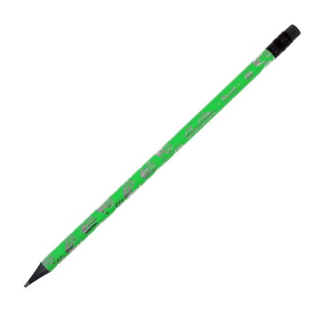 Pencil Blackographic hardness of the NV "Hands" with an eraser, sharpened, round, mix-5