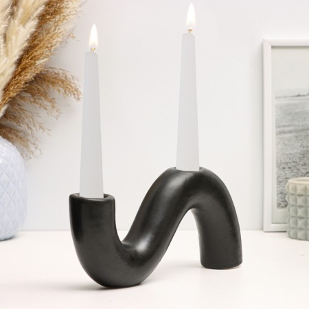 Climber "Jasmine" Black Gloss, 20x4x10cm