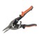 Patriot ASP-250L metal scissors, left cut, CRV, two-component handles, 250 mm