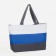 Bag beach on lightning, gray/blue/white color