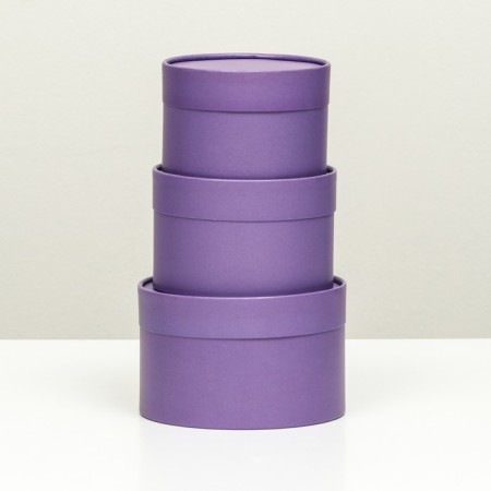 Set of hats 3 in 1, "lavender", 16 x 10.14 x 9.13 x 8.5 cm-2