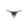 Things with a thread of beads, size s/l, black