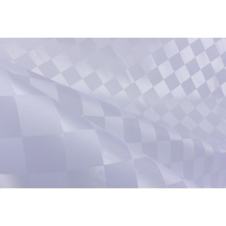 Curtain for the bathroom Quadretto, 180 x 200 cm, white color-3