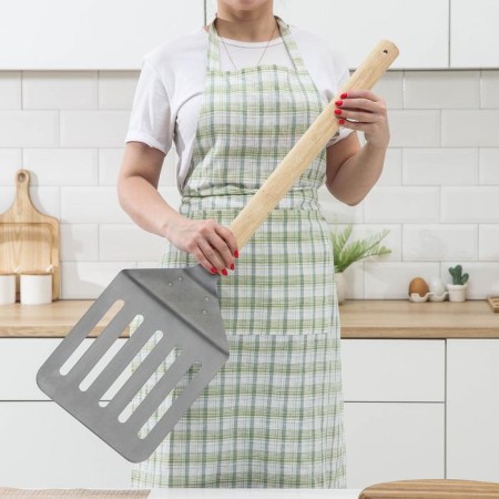 Shovel with slots for pizza and cakes, 84 × 24 × 4.5 cm