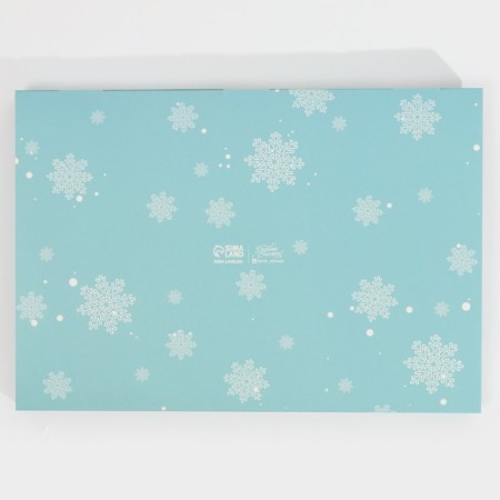 Box for Capcake "Watercolor", 23 x 16 x 11.5 cm, New Year-4