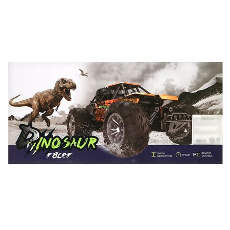 Dino Pothenchik jeep, radio control, with a battery, green-9