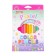 Pencils 18 colors in a plastic box, triangular, wooden, pastel mix