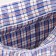 Household bag, 115 l, blue/white color