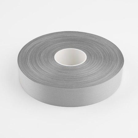 Reflective tape, 25 mm, 100 ± 1 m, gray color-3