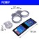 Ack-47 policeman set, 6 items, a machine gun shoots with soft bullets