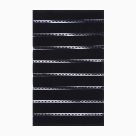 Ethel towel, col. Black, 38x63 cm, 100% HL, Makra-1