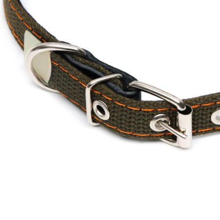 Sprinkle collar with lining, 50 x 2 cm, Osh 25-35 cm, khaki-2