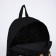 Backpack Siberian Siba-Inu, with pocket, black color