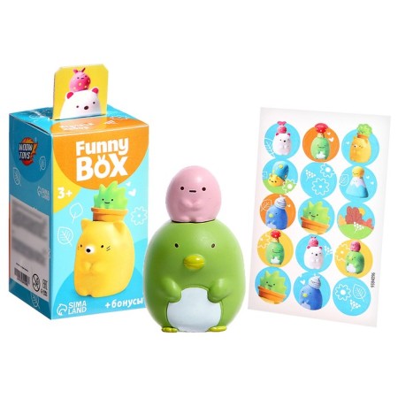 Funny Box game set, animals, mix-2