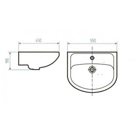 Sink Universal Iset 55-1