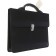 Business portfolio 350 x 260 x 100 mm, textile, 2 departments, Primorsk Black, 1C111