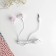 The headphones wired in the box “We must post it”, vacuum, 13.5 x 5.2 cm