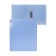 Folder with A4 clamp, 700 μm, root of 27 mm, calligrata top pastel, inner and end pocket, up to 180 sheets, heavenly