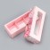 Box with a shell for 3 sweets, with the window "Festive bouquet", 13 x 5 x 3.3 cm. Confectionery packaging