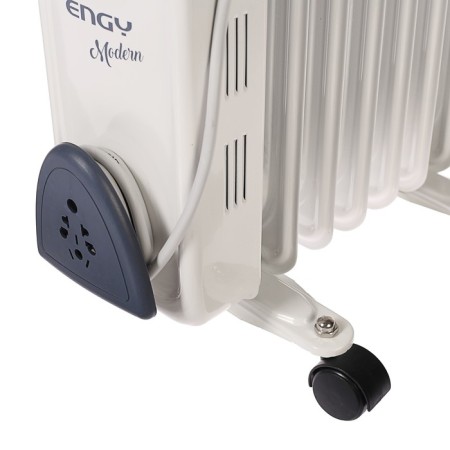 ENGY EN-2207 Modern, Oil, 1500 W, 7 sections, white-2