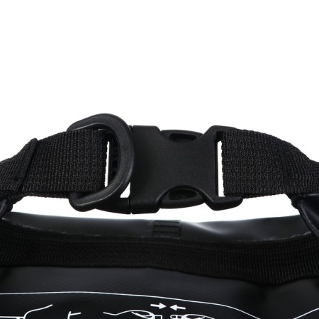 Yugana hairshome, PVC, waterproof 5 liters, one belt, black-6