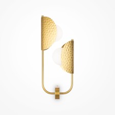 Bra Maytoni Mod164WL-02BS, 2XG9, 40W, 17x21.5x56.4 cm, brass color