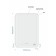 Cersanit Led 050 Design Pro, 55x80 cm, with backlighting, anti -recovery
