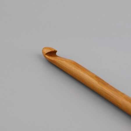 Knitting hook, bamboo, d = 7 mm, 15 cm-3