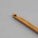 Knitting hook, bamboo, d = 7 mm, 15 cm