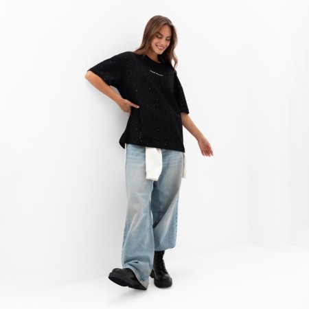 Women's T -shirt Mist Shine Bright, R.L, col. black-1