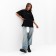 Women's T -shirt Mist Shine Bright, R.L, col. black