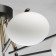 Olivia chandelier, size 74x22x74 cm, 40W 8xg9